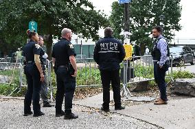 Man Stabbed At Randall’s Island Migrant Shelter In Manhattan New York