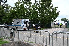 Man Stabbed At Randall’s Island Migrant Shelter In Manhattan New York