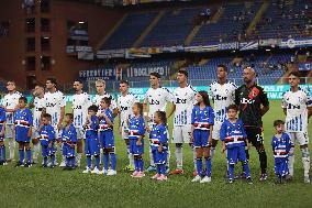 Italian football Coppa Italia match - UC Sampdoria vs Como 1907