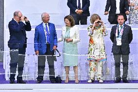 Paris 2024 - Royals At Closing Ceremony