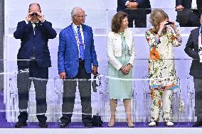 Paris 2024 - Royals At Closing Ceremony