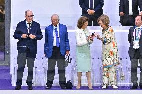 Paris 2024 - Royals At Closing Ceremony