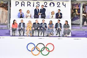 Paris 2024 - French Politics At Closing Ceremony