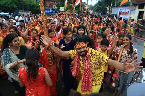 Kanwar Yatra In Jaipur