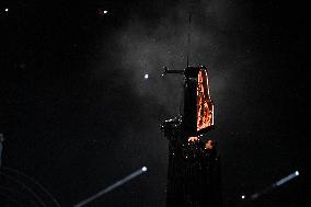 Paris 2024 - Alain Roche Performs At Closing Ceremony