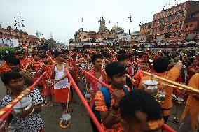 Kanwar Yatra In Jaipur