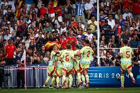 France v Spain: Gold Medal Match: Men's Football - Olympic Games Paris 2024: Day 14