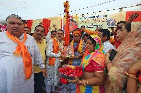 Lakhi Pad Yatra 2024 In Jaipur