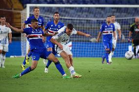 Italian football Coppa Italia match - UC Sampdoria vs Como 1907