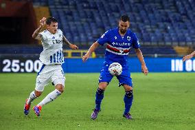 Italian football Coppa Italia match - UC Sampdoria vs Como 1907