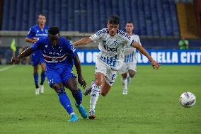 Italian football Coppa Italia match - UC Sampdoria vs Como 1907