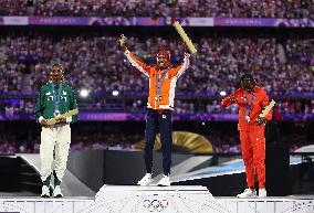 Paris 2024 - Podium Ceremony For The Women's Marathon