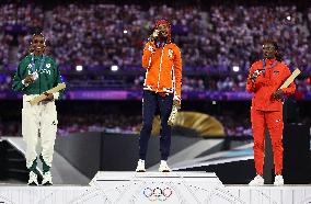 Paris 2024 - Podium Ceremony For The Women's Marathon