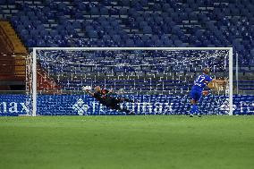 Italian football Coppa Italia match - UC Sampdoria vs Como 1907