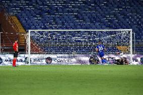 Italian football Coppa Italia match - UC Sampdoria vs Como 1907