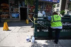 Two Men Slashed Outside Of Tremont Avenue Subway Station In Bronx New York