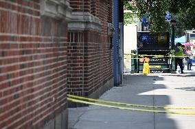 Two Men Slashed Outside Of Tremont Avenue Subway Station In Bronx New York