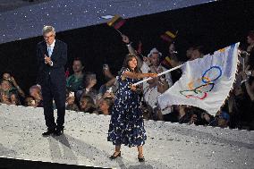 Paris 2024 - Olympic Flag Handover