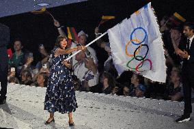 Paris 2024 - Olympic Flag Handover