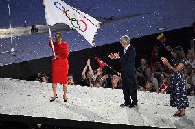 Paris 2024 - Olympic Flag Handover