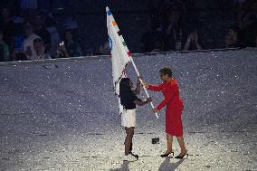 Paris 2024 - Olympic Flag Handover