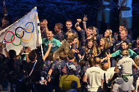 Paris 2024 - Tom Cruise At Closing Ceremony