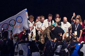 Paris 2024 - Tom Cruise At Closing Ceremony