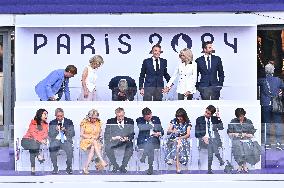 Paris 2024 - French Politics At Closing Ceremony