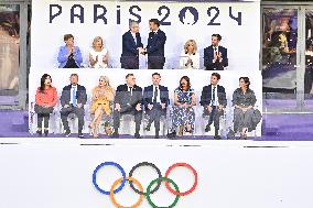 Paris 2024 - French Politics At Closing Ceremony