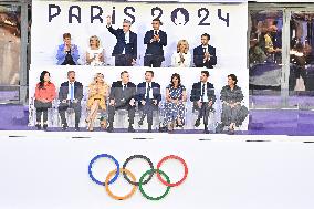 Paris 2024 - French Politics At Closing Ceremony