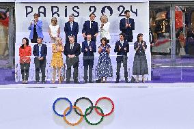 Paris 2024 - French Politics At Closing Ceremony