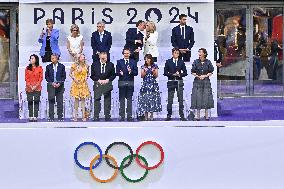 Paris 2024 - French Politics At Closing Ceremony