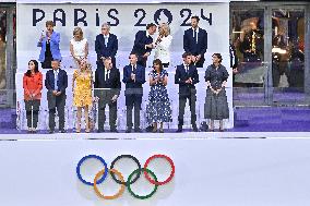 Paris 2024 - French Politics At Closing Ceremony