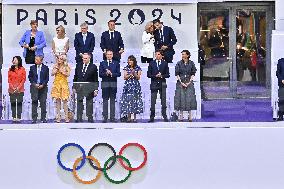 Paris 2024 - French Politics At Closing Ceremony