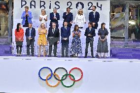 Paris 2024 - French Politics At Closing Ceremony