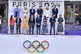 Paris 2024 - French Politics At Closing Ceremony