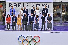 Paris 2024 - French Politics At Closing Ceremony