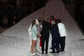 (PARIS2024) FRANCE-PARIS-OLY-CLOSING CEREMONY