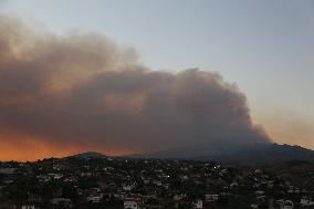 GREECE-ATHENS-WILDFIRE