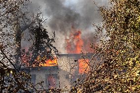 GREECE-ATHENS-WILDFIRE