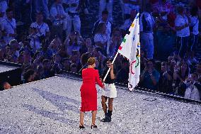 Paris 2024 - Olympic Flag Handover