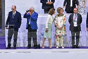 Paris 2024 - Royals At The Closing Ceremony