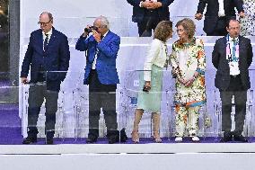 Paris 2024 - Royals At The Closing Ceremony