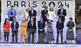 Paris 2024 - The Macrons Attend The Closing Ceremony