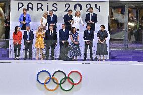 Paris 2024 - The Macrons Attend The Closing Ceremony