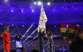 Paris 2024 - Olympic Flag Handover