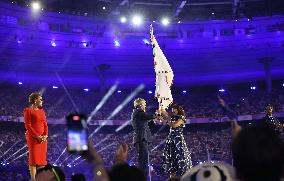 Paris 2024 - Olympic Flag Handover