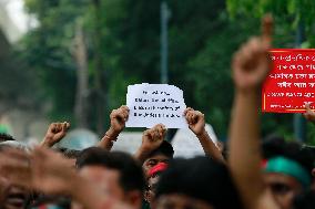 Hindu Community Protests Against Violence - Dhaka