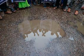 Hindu Community Protests Against Violence - Dhaka