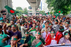 Hindu Community Protests Against Violence - Dhaka